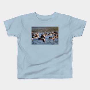A gaggle of geese Kids T-Shirt